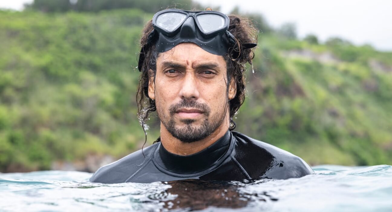 He rides world class waves. He also studies what keeps them alive.
