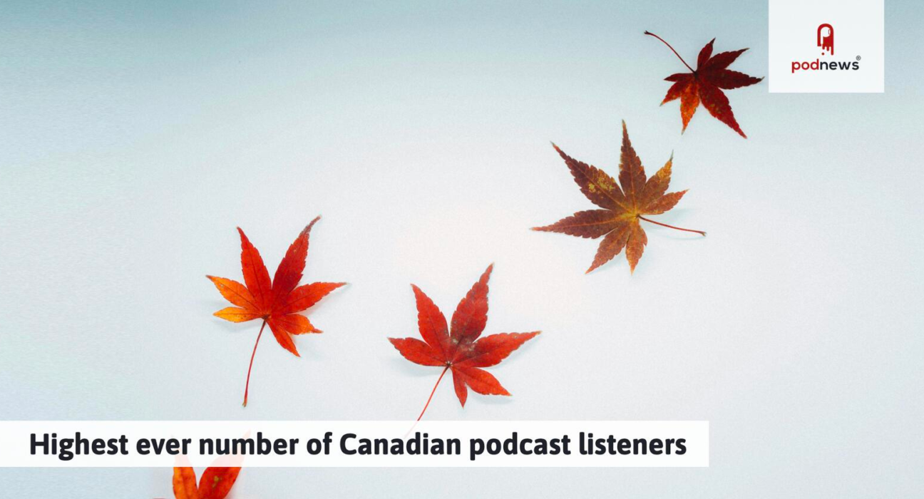 Highest-ever number of Canadian podcast listeners