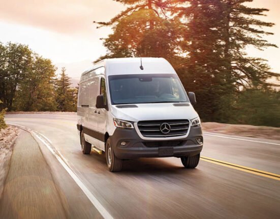 How far can you tow with a Mercedes Sprinter van?