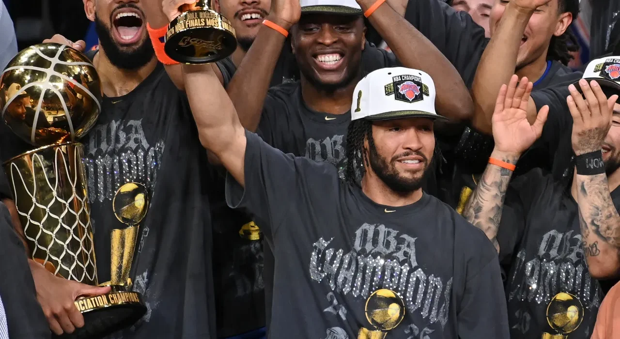How the Knicks' dazzling Nike NBA Champions T-shirt came to be