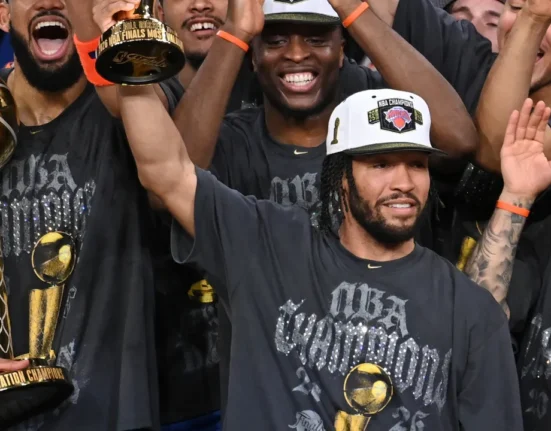 How the Knicks' dazzling Nike NBA Champions T-shirt came to be