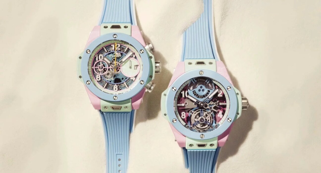Hublot's new Big Bang collection looks like it was made for yacht season