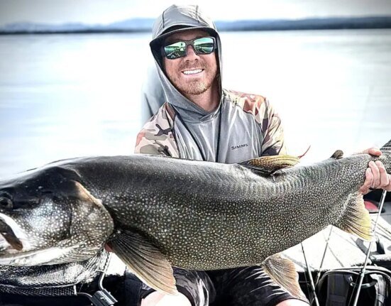 Idaho fisherman reclaims his place in the record books with another monster lake trout caught from the same lake