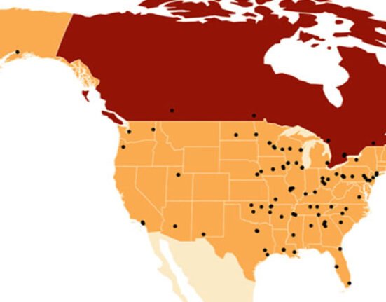 Interactive map: Where are the top 100 for-hire carriers in North America 2026