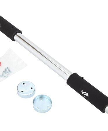 JFIT Deluxe Multi Exercise Doorway Pull-Up Bar with Comfort Grips, 40-Inch