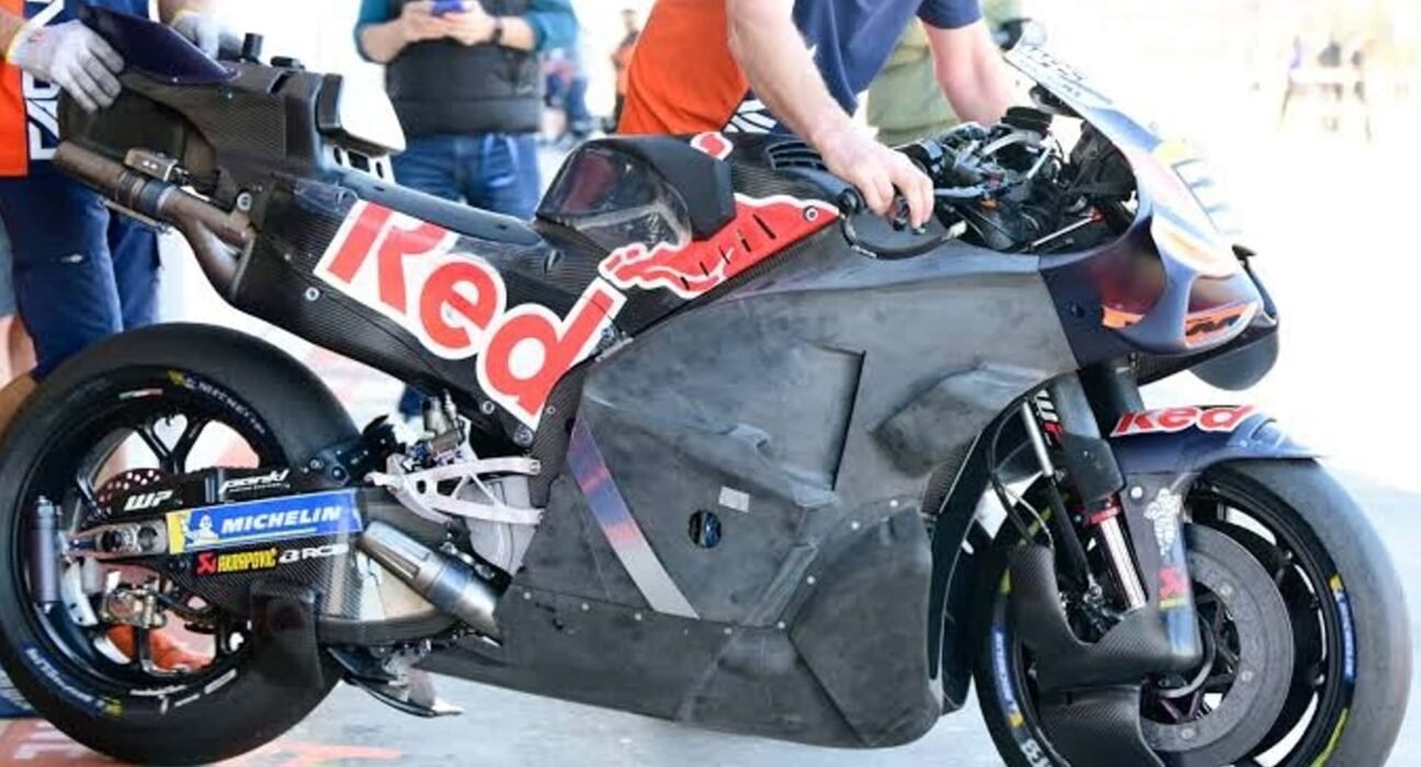 KTM will test its new MotoGP bike again. Far more tested than any other manufacturer