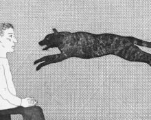 Literary Center » Check out David Hockney's strange and lovely illustrations for his favorite Brothers Grimm fairy tales.