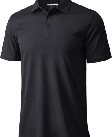 MAGCOMSEN Men's Polo Shirts Short Sleeve Golf Quick Dry Collared Moisture Wicking Athletic Performance Polos