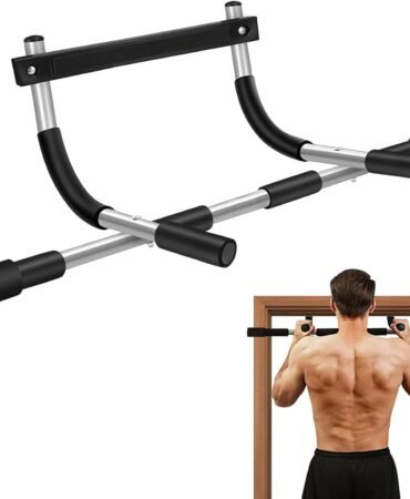 MOMODA Doorway Pull Up Bar, Home Gym Fitness Chin-Up Bar for Door Frame