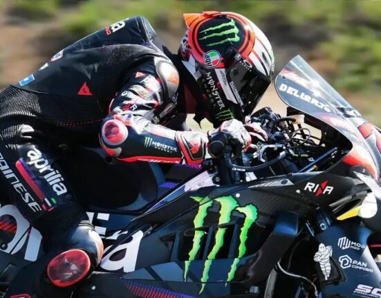 Marco Bezzecchi crashes out after losing vital MotoGP Championship points at Brno Sprint