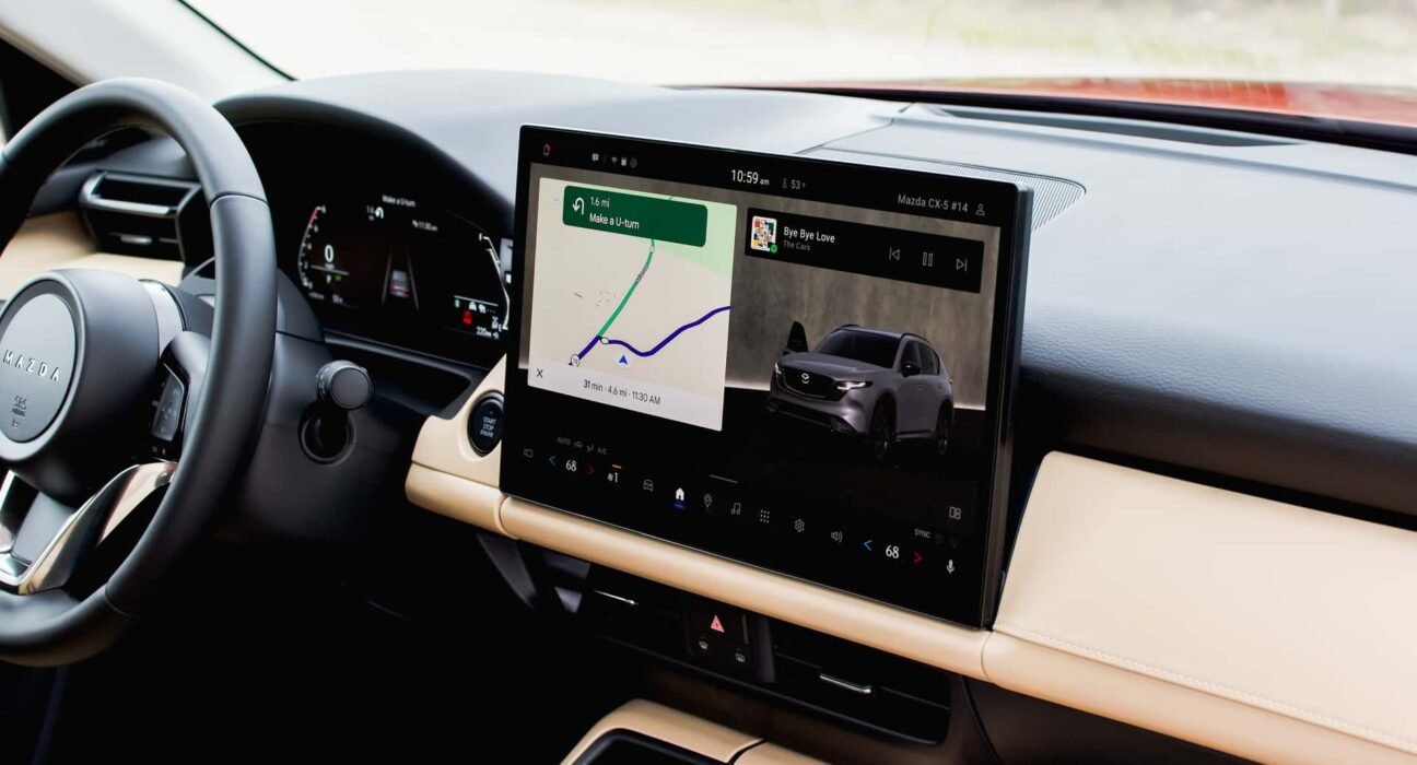 Mazda claims larger touchscreens are actually safer than buttons