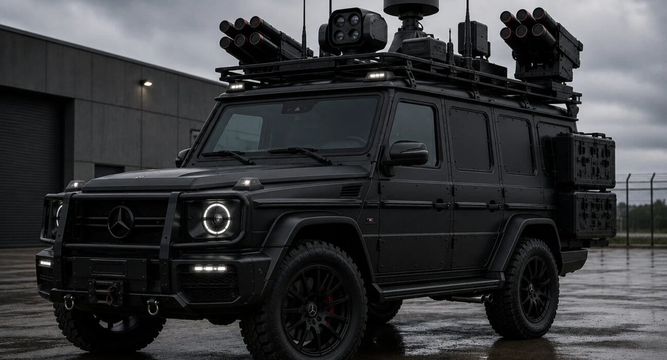 Mercedes is turning the G-Wagon into a drone hunter