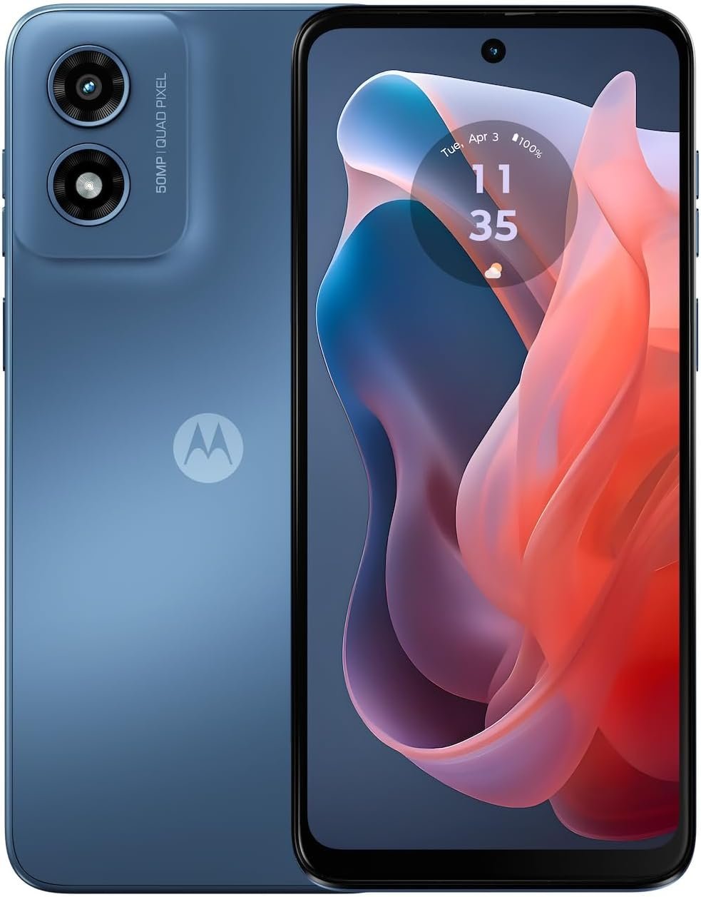 Motorola Moto G Play LTE | Unlocked | Made for US 4/64GB | 50MP Camera | Sapphire Blue