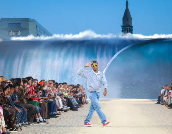 My trip to Louis Vuitton Beach in the center of Paris