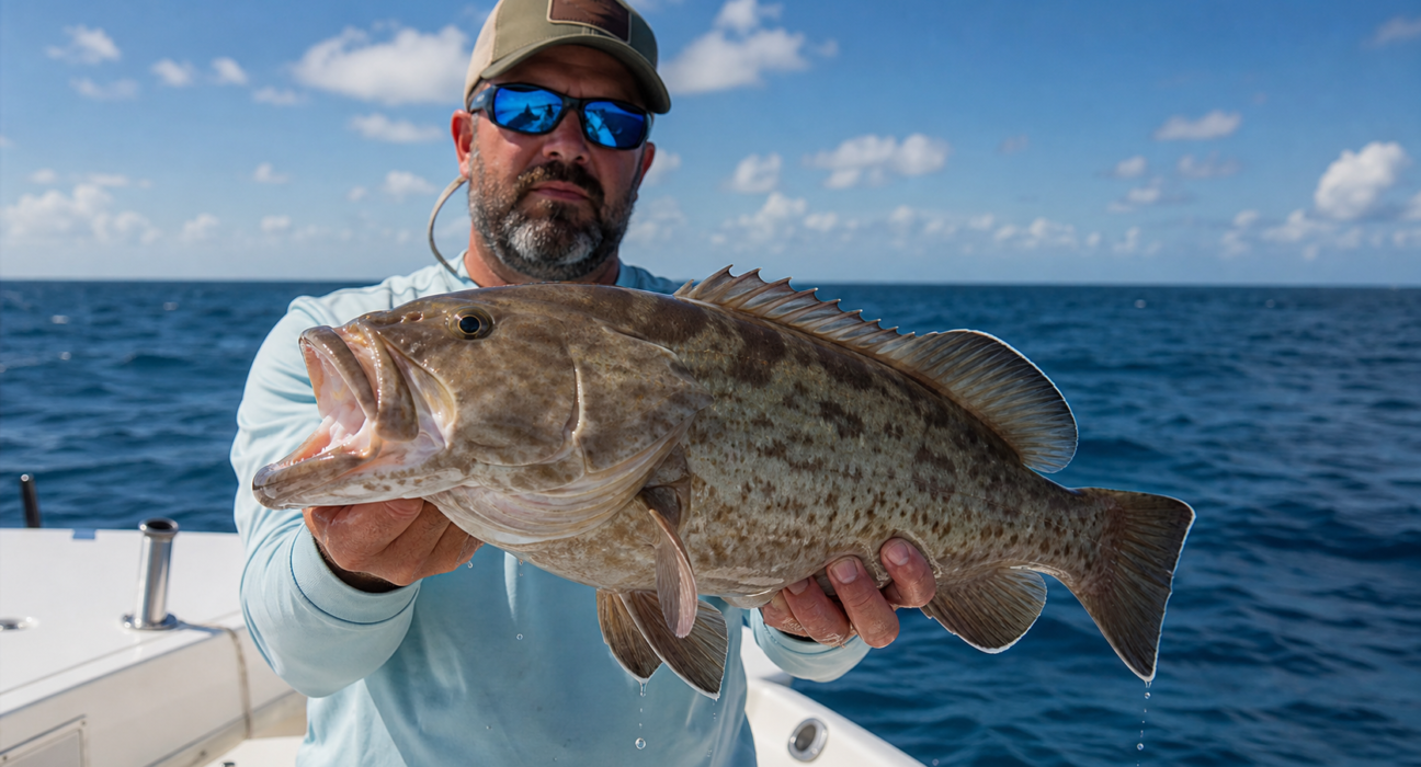 NOAA cuts Gulf grouper catch limits by 54 percent, closes recreational season from January to June