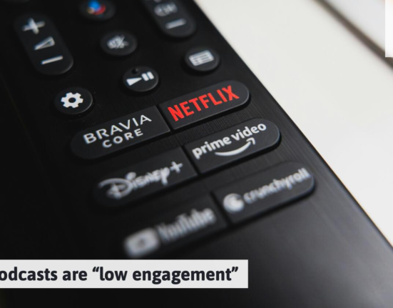 Netflix podcasts are "low engagement"