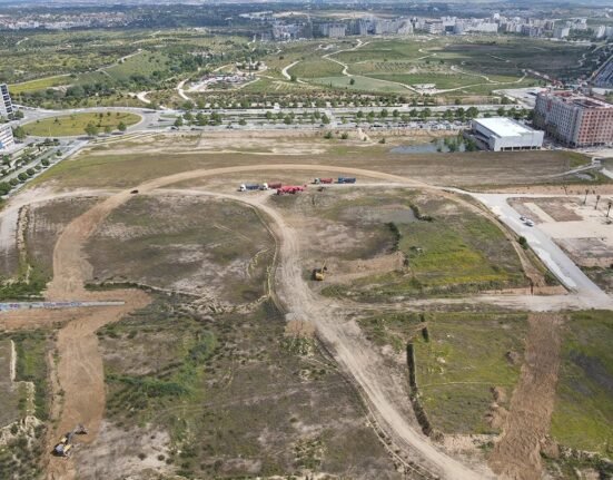 New Madrid F1 track is racing against time with three months of construction work incomplete