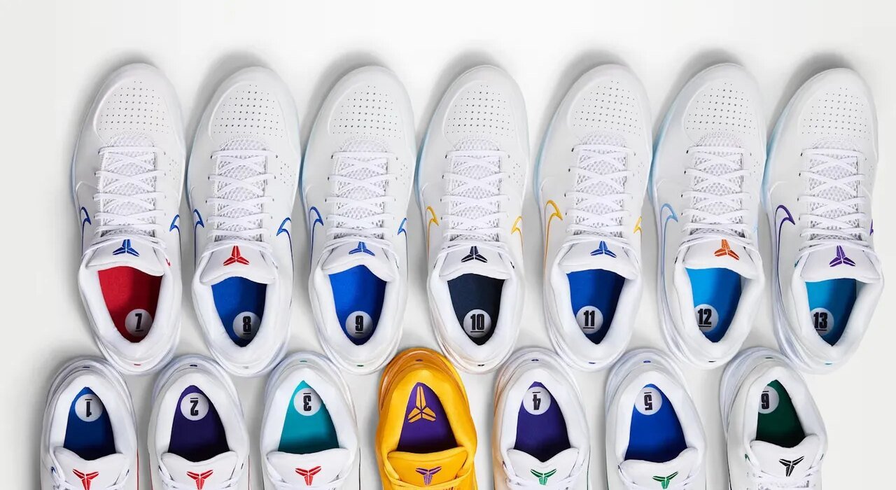 Nike is dropping 13 new Kobe 4 colorways — but it's a surprise which one you'll get