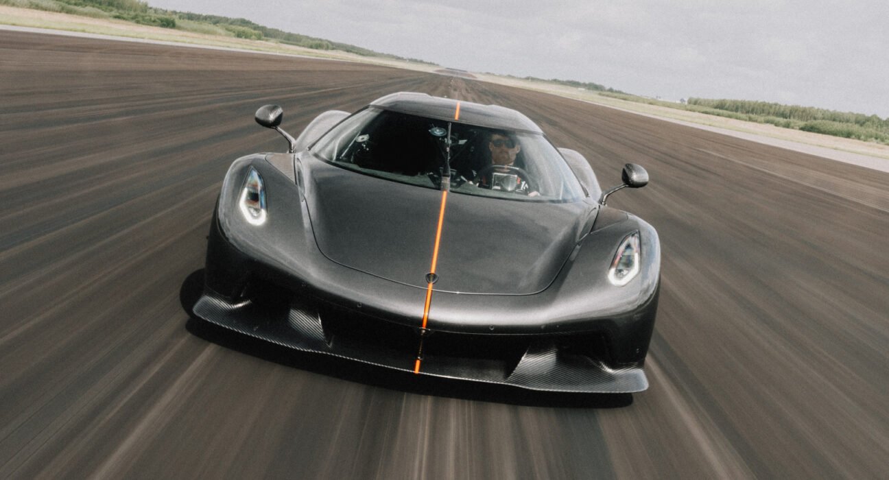 Over-the-air update allows Koenigsegg Jesko to reach 190 mph in the quarter-mile, breaking production car record