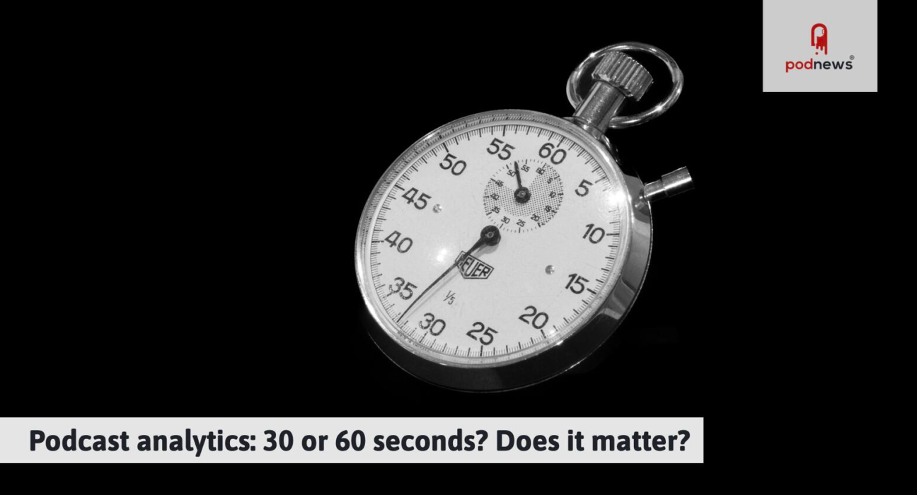 Podcast Analysis: 30 or 60 seconds? does it matter?