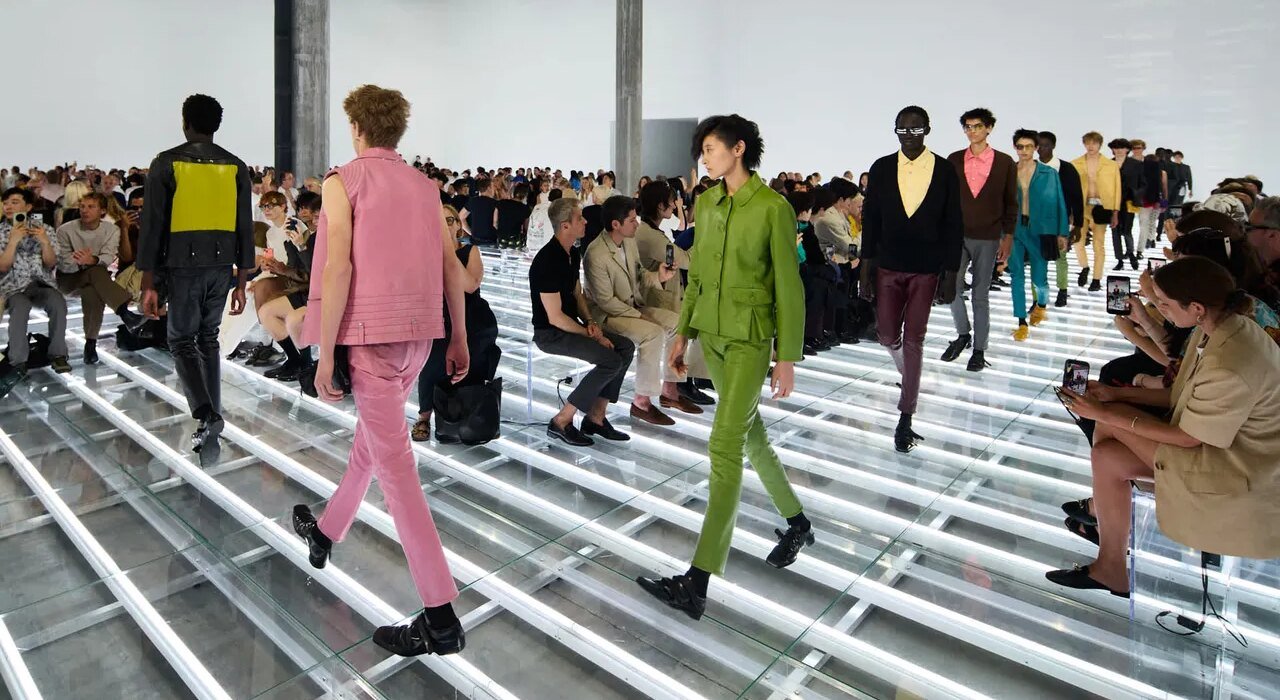 Prada is announcing the return of the Skinny Fit