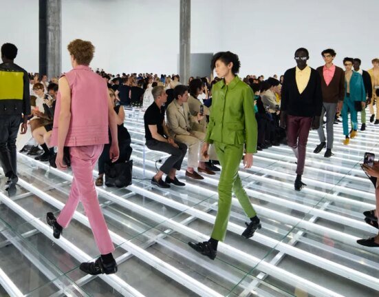 Prada is announcing the return of the Skinny Fit