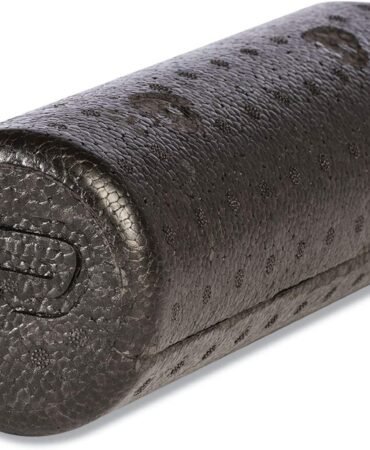 Pro-Tec Athletics Travel Size Foam Roller, High-Density Black Foam, Flexibility, MyoFascial Release, Compact & Portable, Includes Four-Color Exercise Program Providing Common Foam Rolling Techniques.