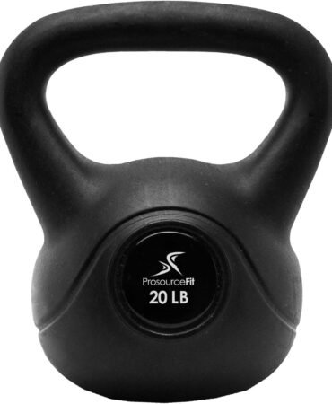 ProsourceFit Vinyl Plastic Kettlebell from 10, 15, 20, 25, 30 and 35 lbs