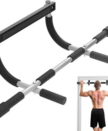 Pull Up Bar for Doorway, Portable Pull-up Bar for Strength Training, Body Fitness Workout Bar With Thickened Steel, Indoor Chin-Up Bar&Upper Body Workout Bar Fitness Trainer for Home and Gym