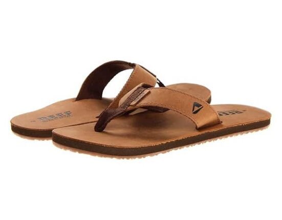 Reef's 100% Full-Grain Leather Sandals are on sale right now for just $46