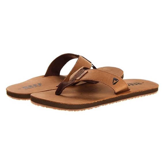 Reef's 100% Full-Grain Leather Sandals are on sale right now for just $46