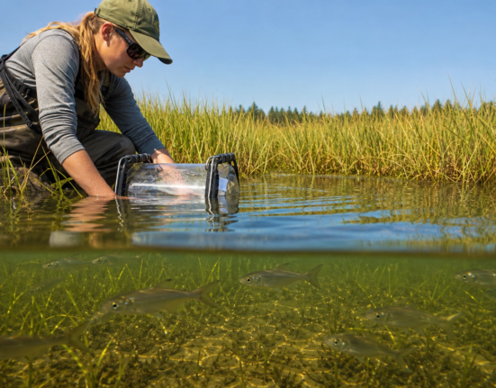 Researchers develop new tools to measure the success of salt marsh restoration using fish behavior