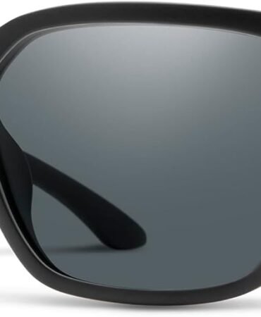 SMITH Shoutout Sunglasses with Polarized Lenses – Performance Sports Active Classic Sunglasses – For Men & Women
