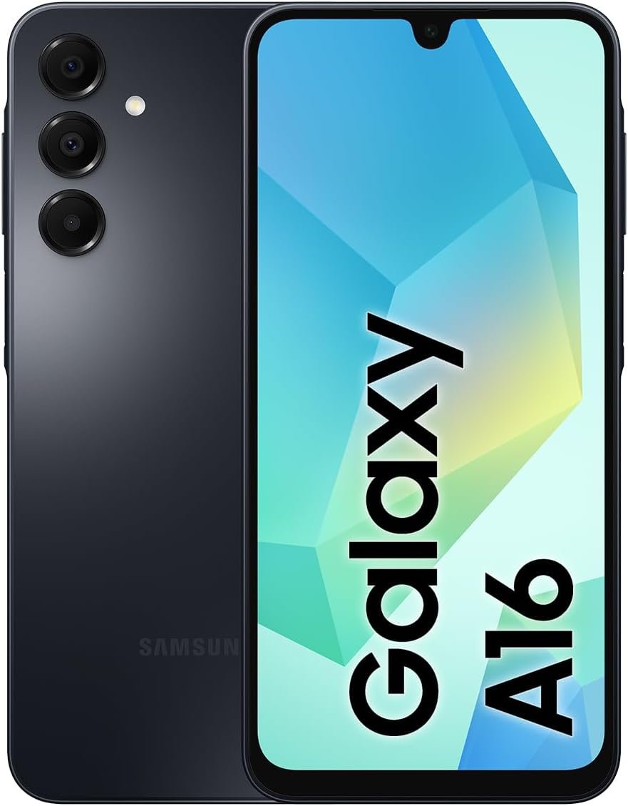 SAMSUNG Galaxy A16 4G LTE (128GB + 4GB) International Model SM-A165/DS - Factory Unlocked (NOT FOR SPECTRUM/CRICKET/XFINITY/VISIBLE) - Light Green + CASE