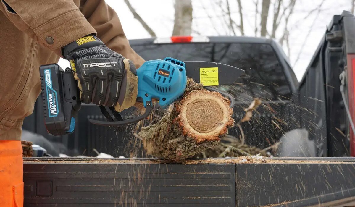 Sekar Mini Chainsaw Prime Day Deal: You Won't Believe What This $30 Chainsaw Can Cut