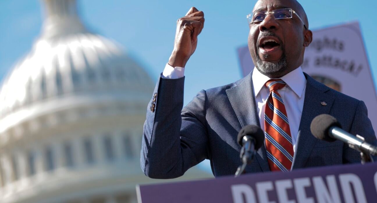 Senator Warnock says American politics is about right and wrong: NPR