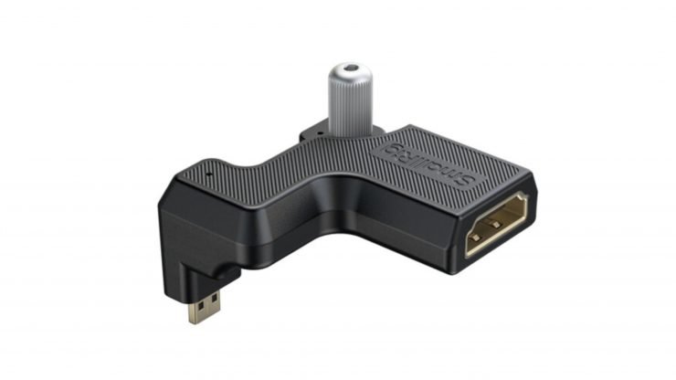 SmallRig Micro-HDMI to HDMI Type A Adapter for Nikon ZR Camera