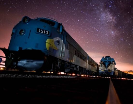 Stargazing and nighttime train trips in America
