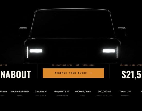 That new "KE" truck startup is describing a side-by-side. Correct?