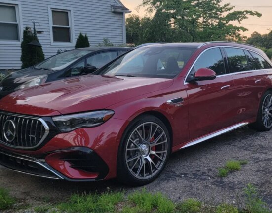 The 2026 Mercedes-Benz AMG E53 Wagon Packs a Lot of Punch Without Packing a V8