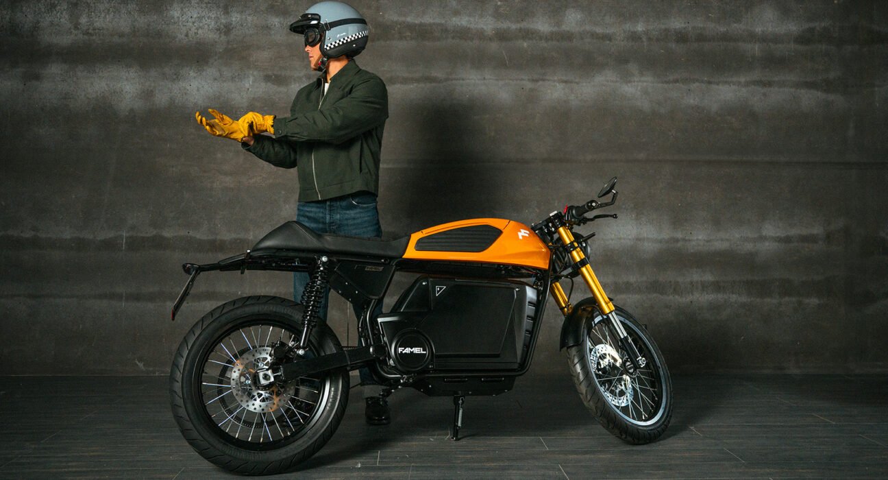 The Famel e-XF begins a new chapter for one of Portugal's most iconic motorcycle brands