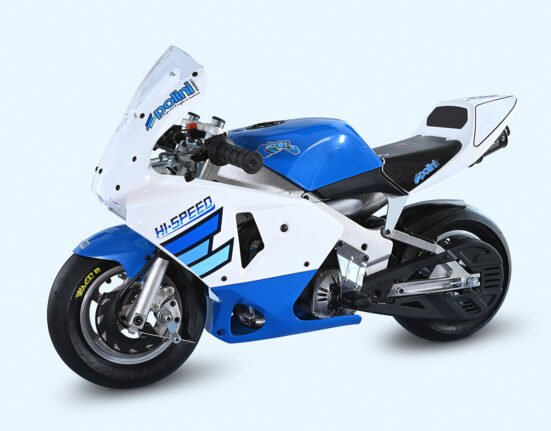 The Polini minibike 910 RS gets a new look while retaining its racing DNA