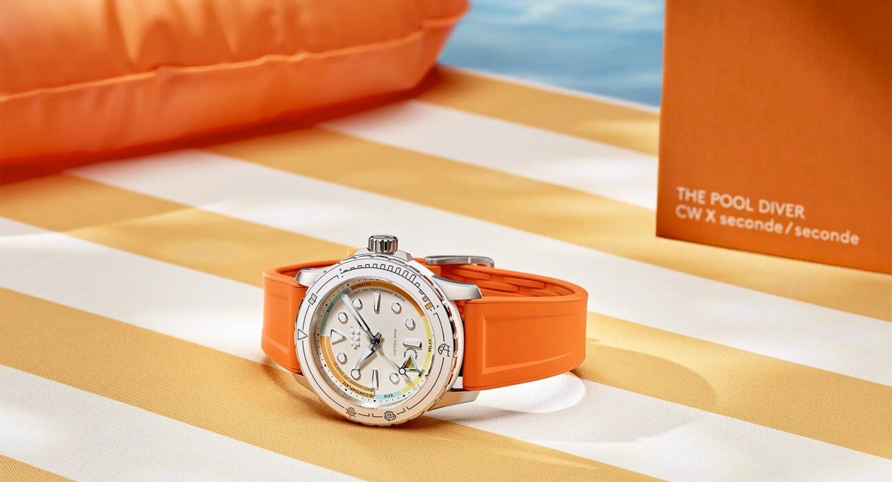 The 'Pool Diver' watch is a beach boon in all the best ways