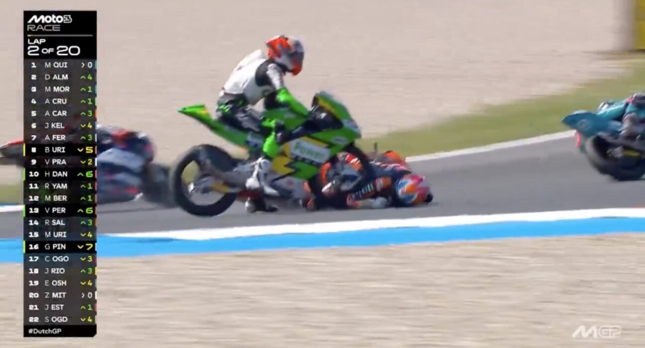 The accident that should have broken him: What really happened when Alvaro Carpe was crushed at Assen – and why he walked away without a scratch