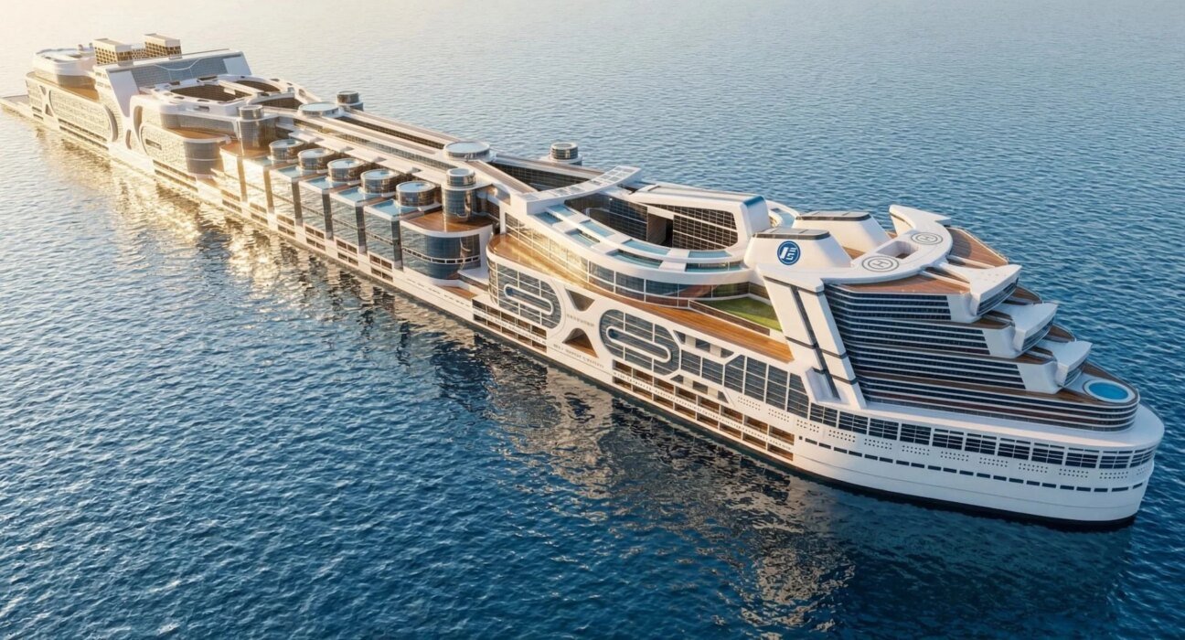 The floating city that wants to drown 80,000 people in the ocean