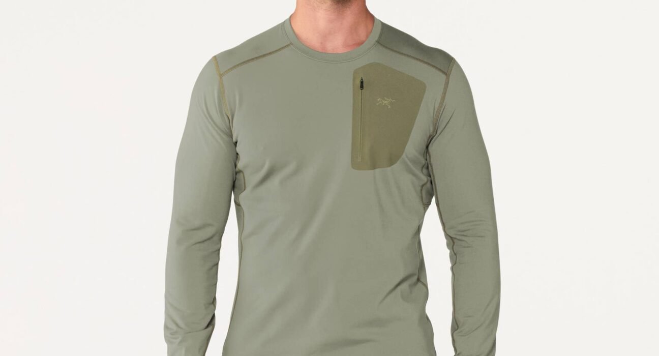 There's over 20% off the Arc'teryx RHO LT Hiking Shirt at REI