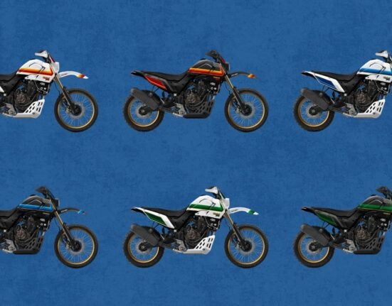 These Yamaha Tenere 700 fairing kits bring back the 1970s. Bell bottoms and acid are not included