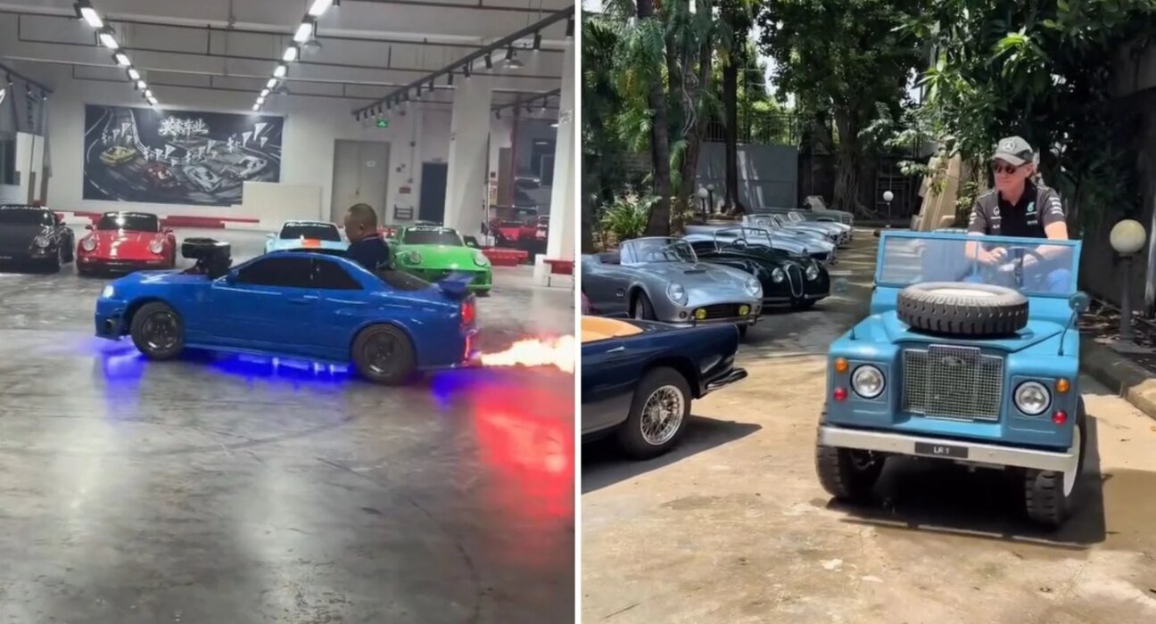 These mini GT-R, Maybach and Defender replicas are too serious to be called toys