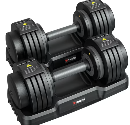 This 110-pound set of adjustable dumbbells is over 40% off during Walmart's Summer Deals sale