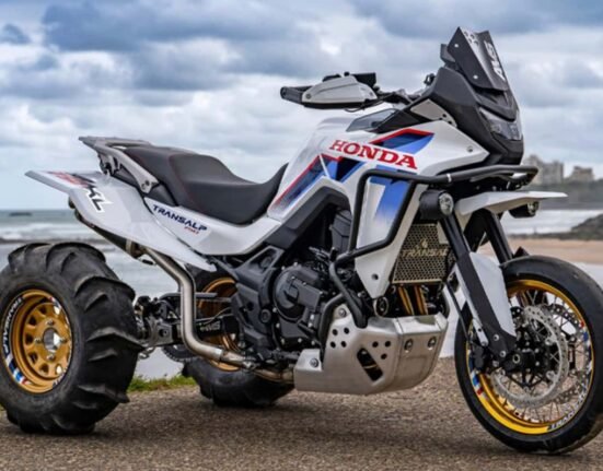 This custom Honda off-road trike is amazing and scary